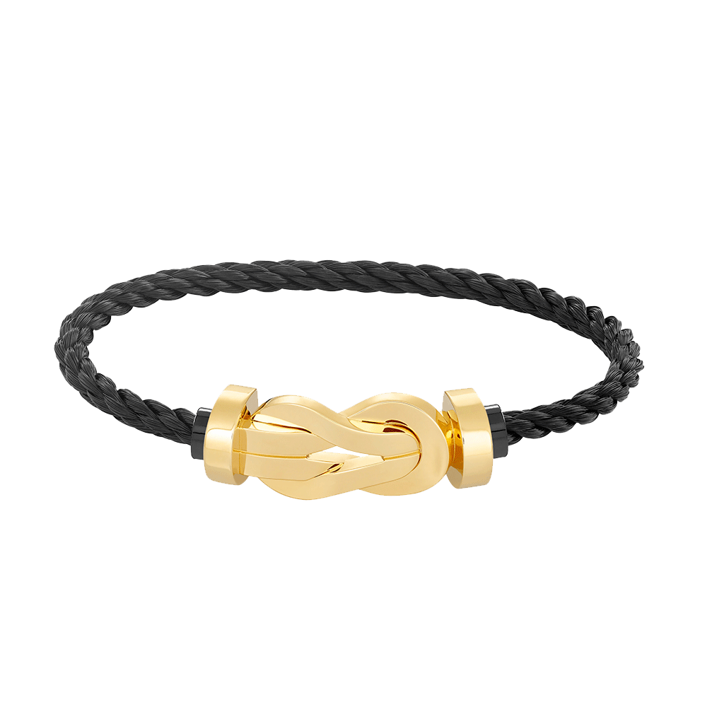 [Olivia JW]CHANCE LARGE 8 FIGURE BUCKLE NO DIAMOND BRACELET GOLD