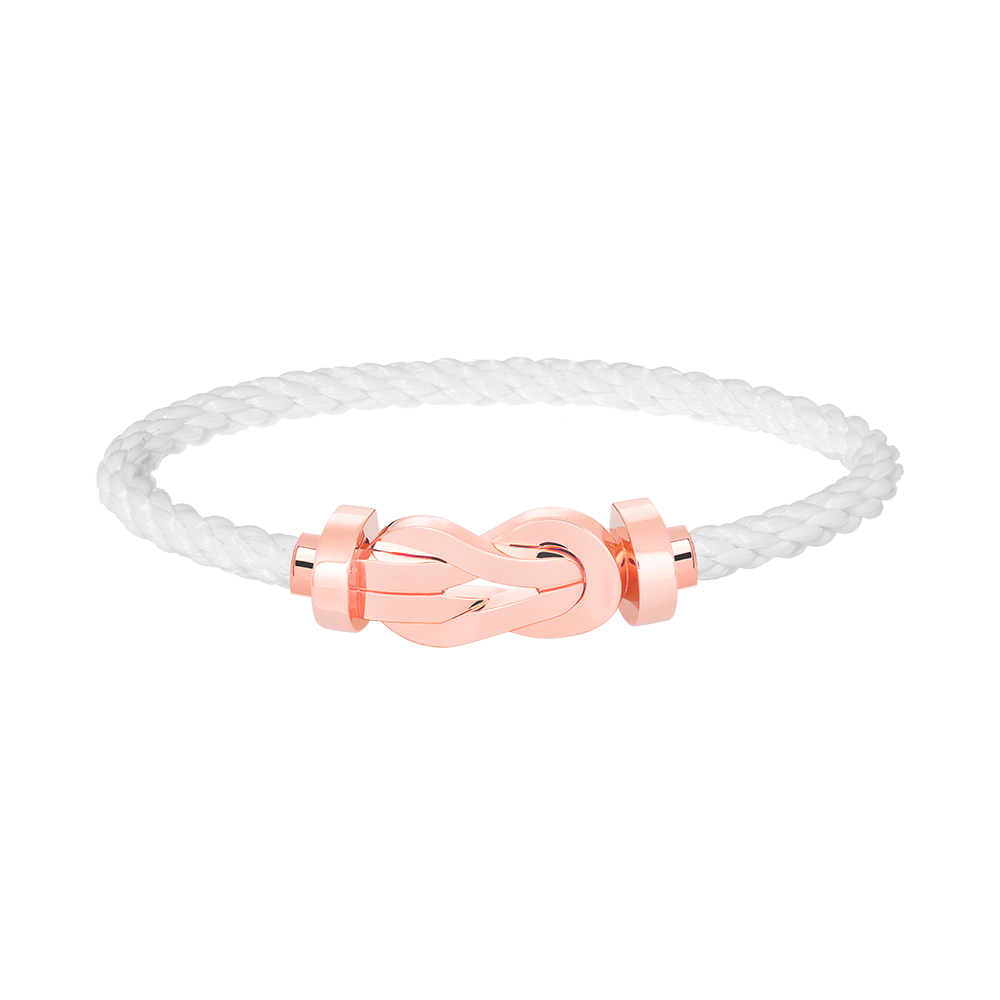 [Olivia JW]CHANCE LARGE 8 FIGURE BUCKLE NO DIAMOND BRACELET ROSE GOLD