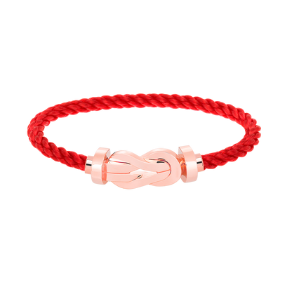 [Olivia JW]CHANCE LARGE 8 FIGURE BUCKLE NO DIAMOND BRACELET ROSE GOLD