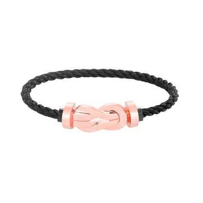 [Olivia JW]CHANCE LARGE 8 FIGURE BUCKLE NO DIAMOND BRACELET ROSE GOLD