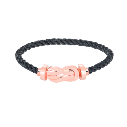 [Olivia JW]CHANCE LARGE 8 FIGURE BUCKLE NO DIAMOND BRACELET ROSE GOLD