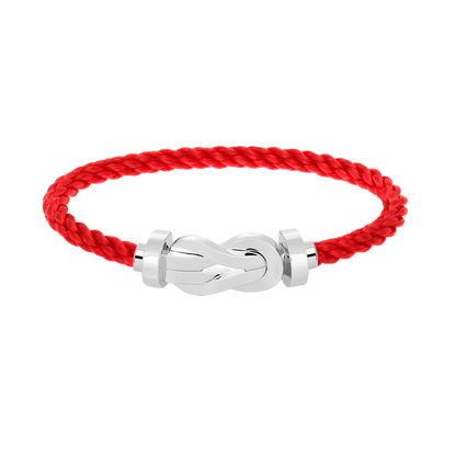 [Olivia JW]CHANCE LARGE 8 FIGURE BUCKLE NO DIAMOND BRACELET SILVER