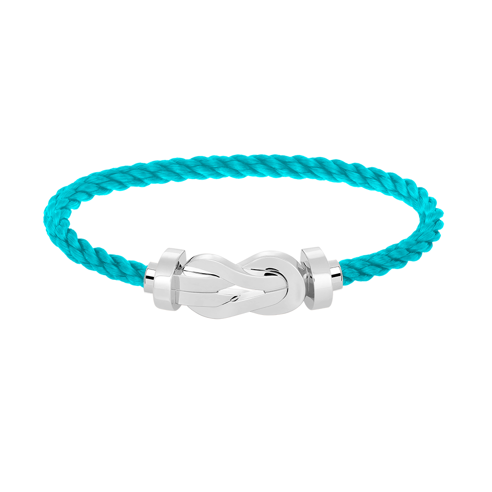 [Olivia JW]CHANCE LARGE 8 FIGURE BUCKLE NO DIAMOND BRACELET SILVER