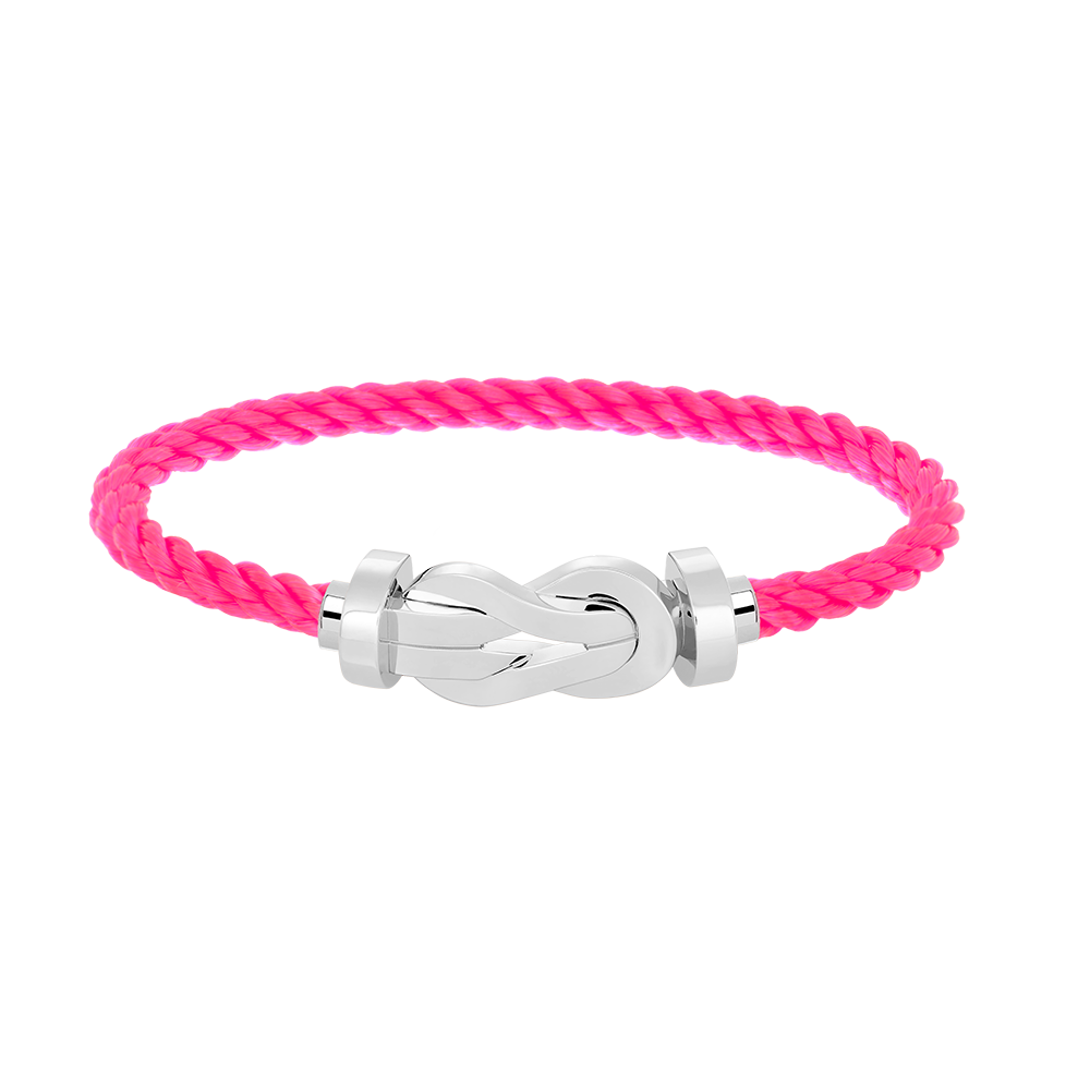 [Olivia JW]CHANCE LARGE 8 FIGURE BUCKLE NO DIAMOND BRACELET SILVER
