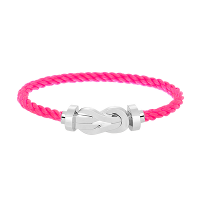 [Olivia JW]CHANCE LARGE 8 FIGURE BUCKLE NO DIAMOND BRACELET SILVER