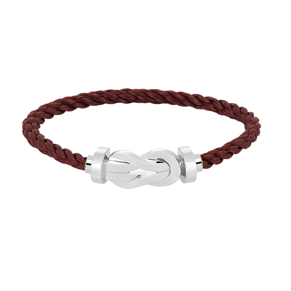 [Olivia JW]CHANCE LARGE 8 FIGURE BUCKLE NO DIAMOND BRACELET SILVER