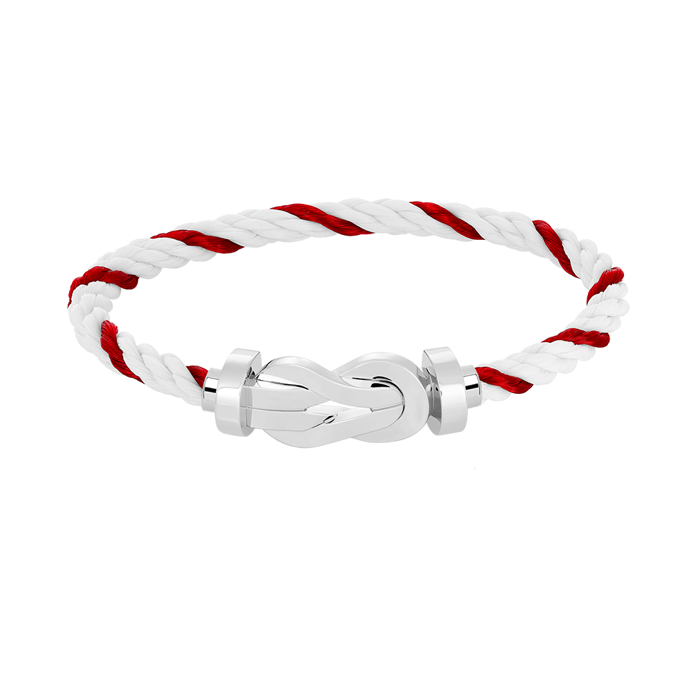 [Olivia JW]CHANCE LARGE 8 FIGURE BUCKLE NO DIAMOND BRACELET SILVER