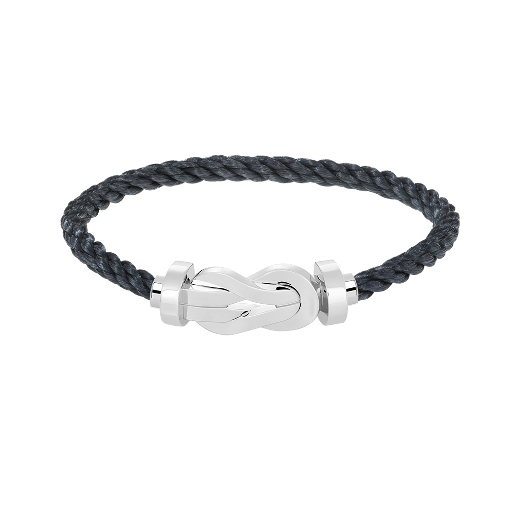 [Olivia JW]CHANCE LARGE 8 FIGURE BUCKLE NO DIAMOND BRACELET SILVER