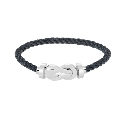[Olivia JW]CHANCE LARGE 8 FIGURE BUCKLE NO DIAMOND BRACELET SILVER