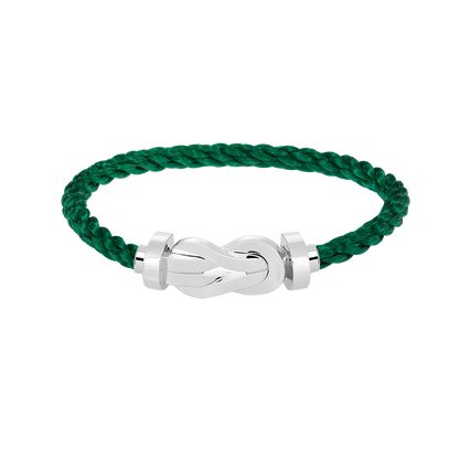 [Olivia JW]CHANCE LARGE 8 FIGURE BUCKLE NO DIAMOND BRACELET SILVER