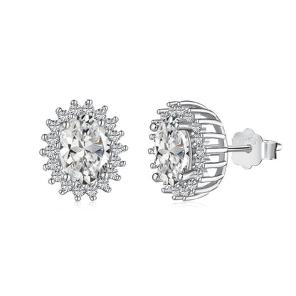 [Olivia JW]Delicate Radiant Oval Cut Daily Earrings