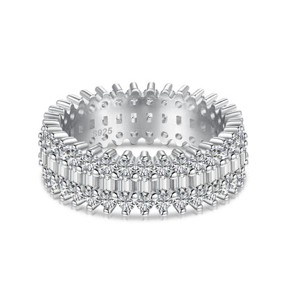 [Olivia JW]Ornate Colorful Radiant Cut Daily Ring