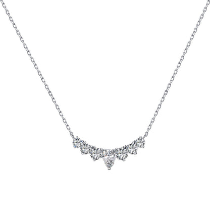 [Olivia JW]Dainty Colorful Heart Necklace