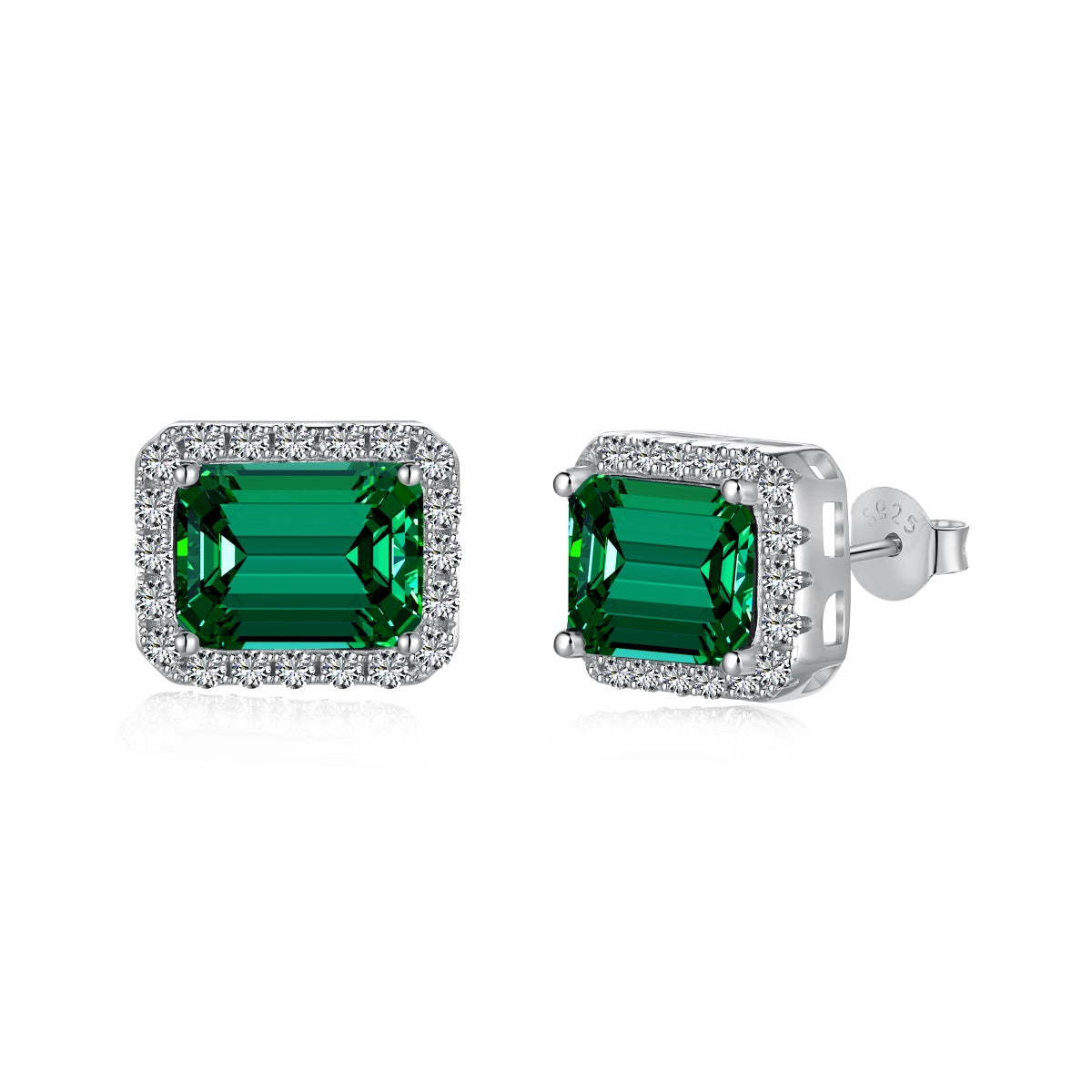 [Olivia JW]Luxurious Dainty Emerald Cut Banquet Earrings