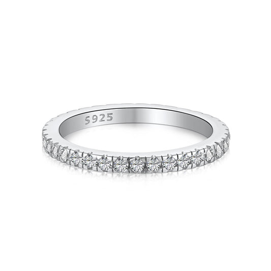[Olivia JW]Delicate Sparkling Round Cut Daily Ring
