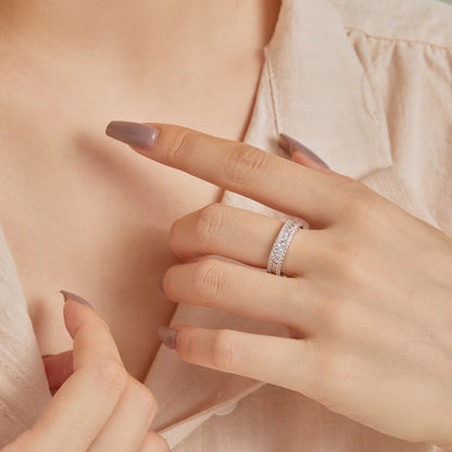 [Olivia JW]Delicate Colorful Round Cut Daily Ring