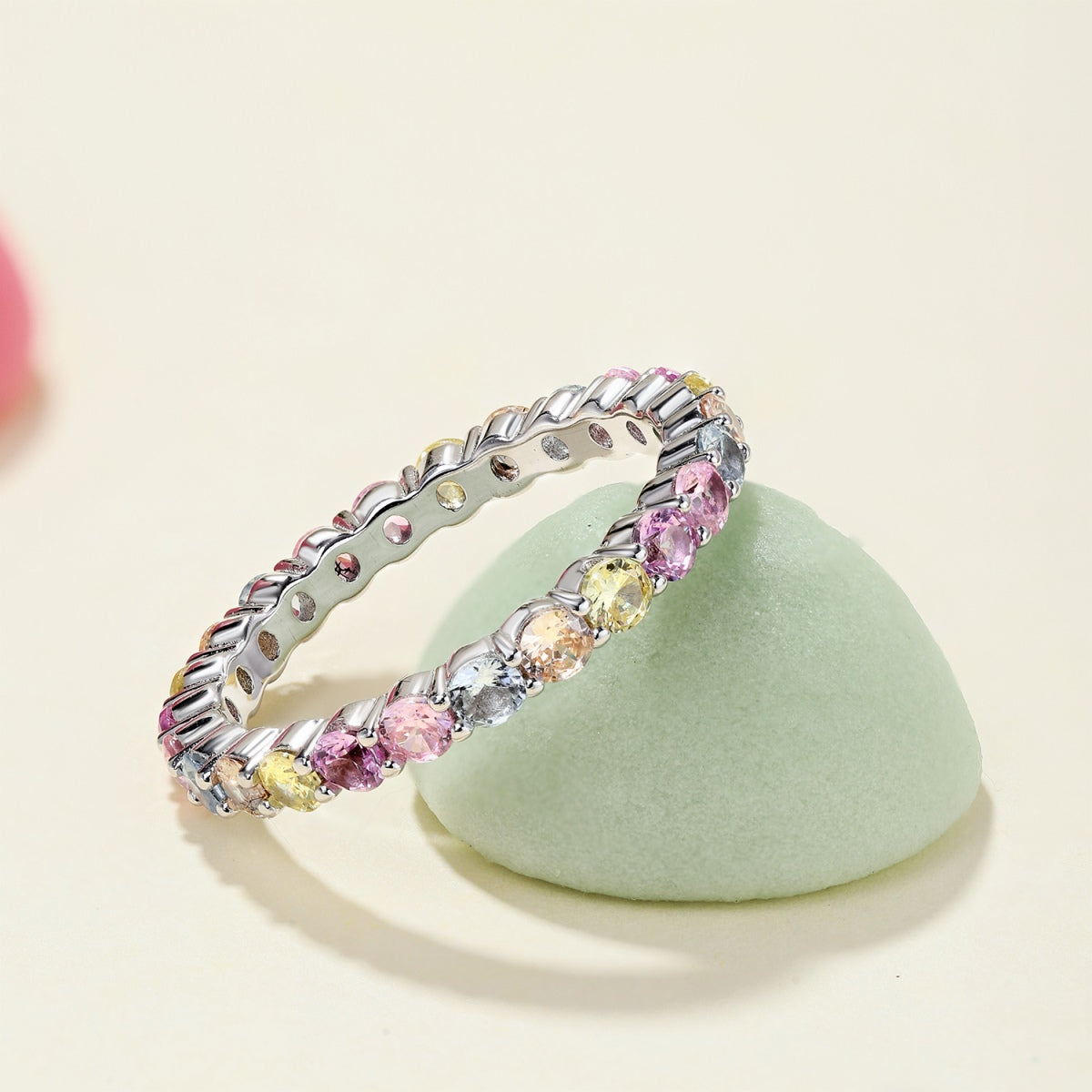[Olivia JW]Dazzling Resplendent Round Cut Party Ring