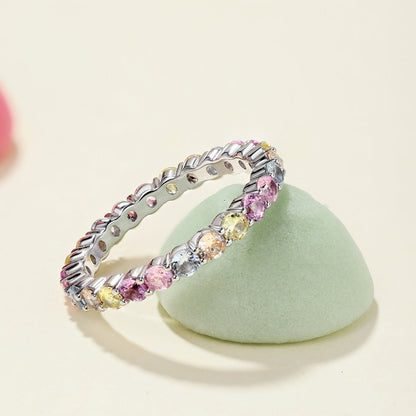 [Olivia JW]Dazzling Resplendent Round Cut Party Ring