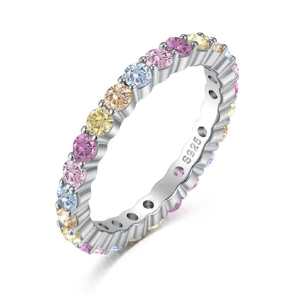 [Olivia JW]Dazzling Resplendent Round Cut Party Ring