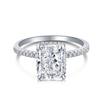 [Olivia JW]4.0 Carat Luxurious Engagement Ring
