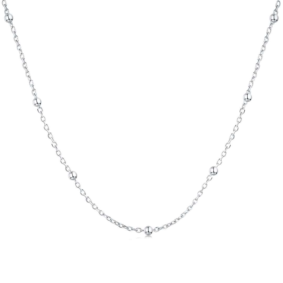 [Olivia JW]Small Bead Clavicle Chain Simple Necklace