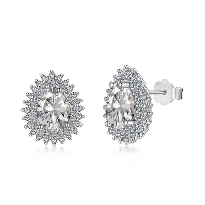 [Olivia JW]Delicate Gorgeous Pear Cut Daily Earrings