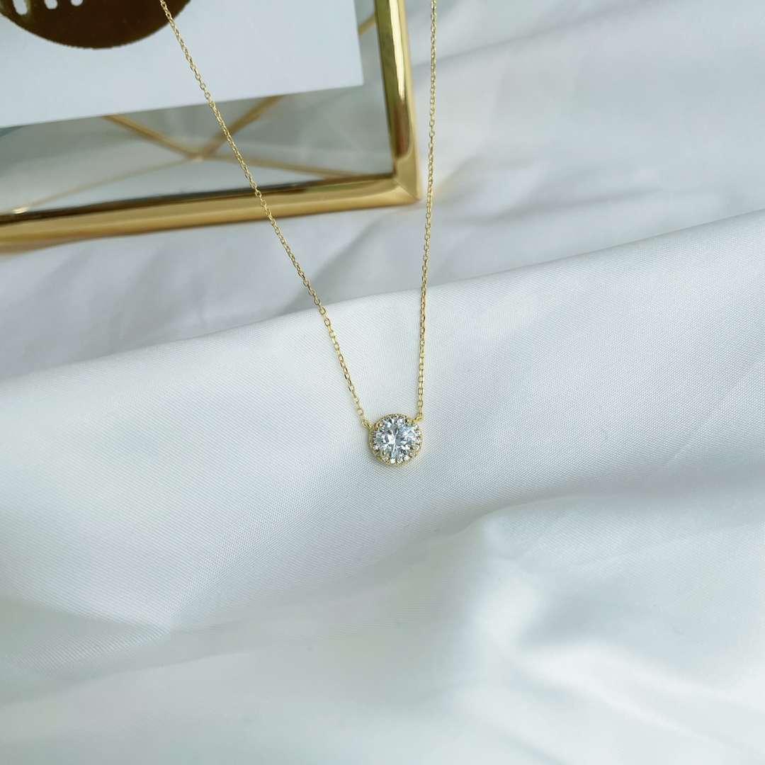 [Olivia JW]Luxurious Round Cut Necklace