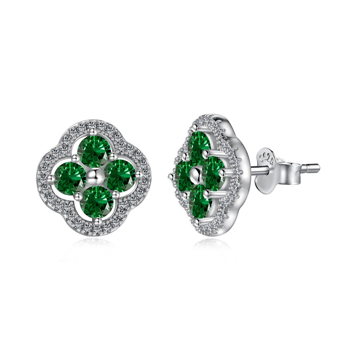 [Olivia JW]Four-Leaf Clover Exquisite Earrings