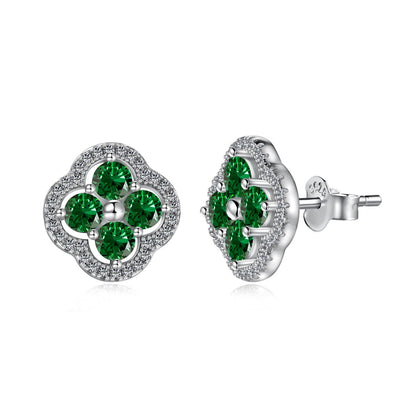 [Olivia JW]Four-Leaf Clover Exquisite Earrings
