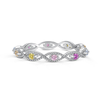 [Olivia JW]Elegant Energetic Round Cut Daily Ring