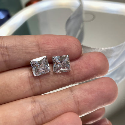 [Olivia JW]Ornate Square Shape Earrings