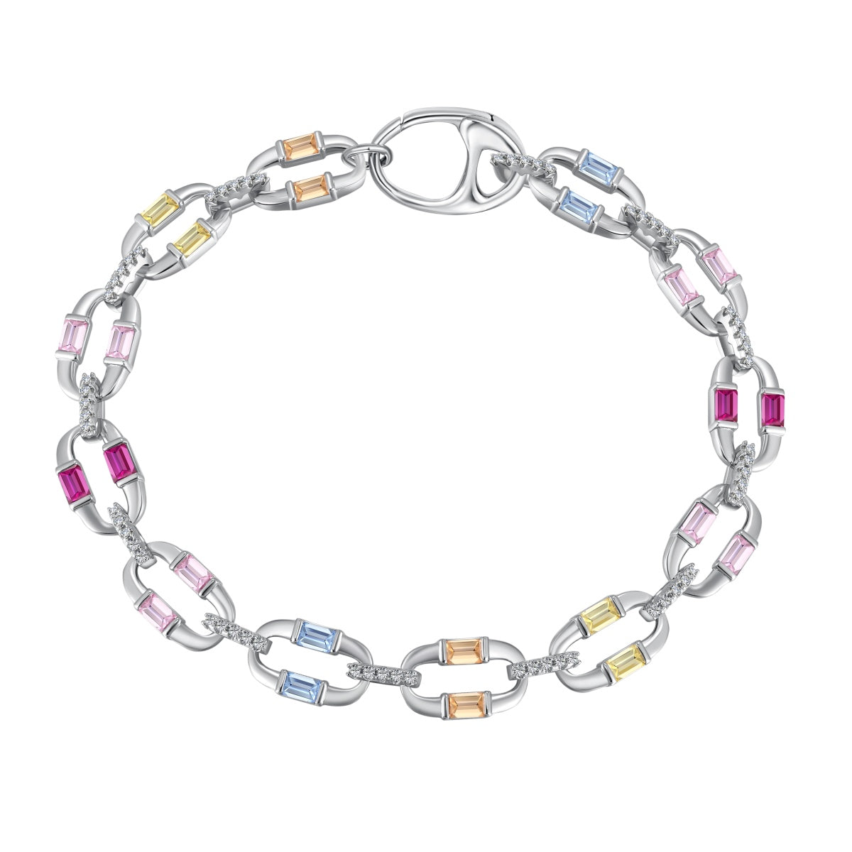 [Olivia JW]Dazzling Colorful Daily Bracelet