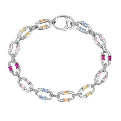 [Olivia JW]Dazzling Colorful Daily Bracelet