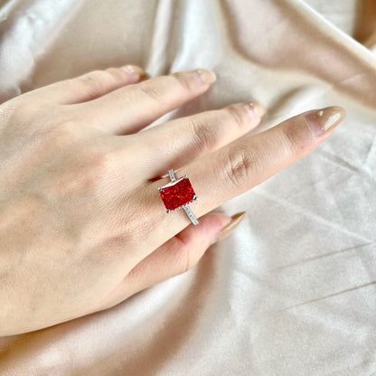 [Olivia JW]4.0 Carat Luxurious Engagement Ring