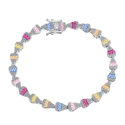 [Olivia JW]Radiant Water Drop Shape Daily Bracelet