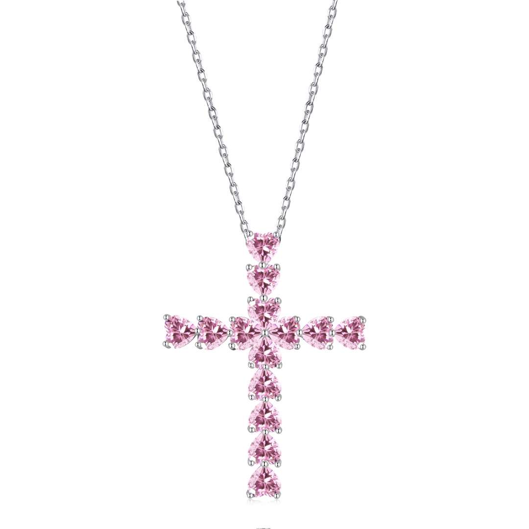[Olivia JW]Radiant Cross Shape Necklace