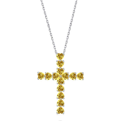 [Olivia JW]Radiant Cross Shape Necklace