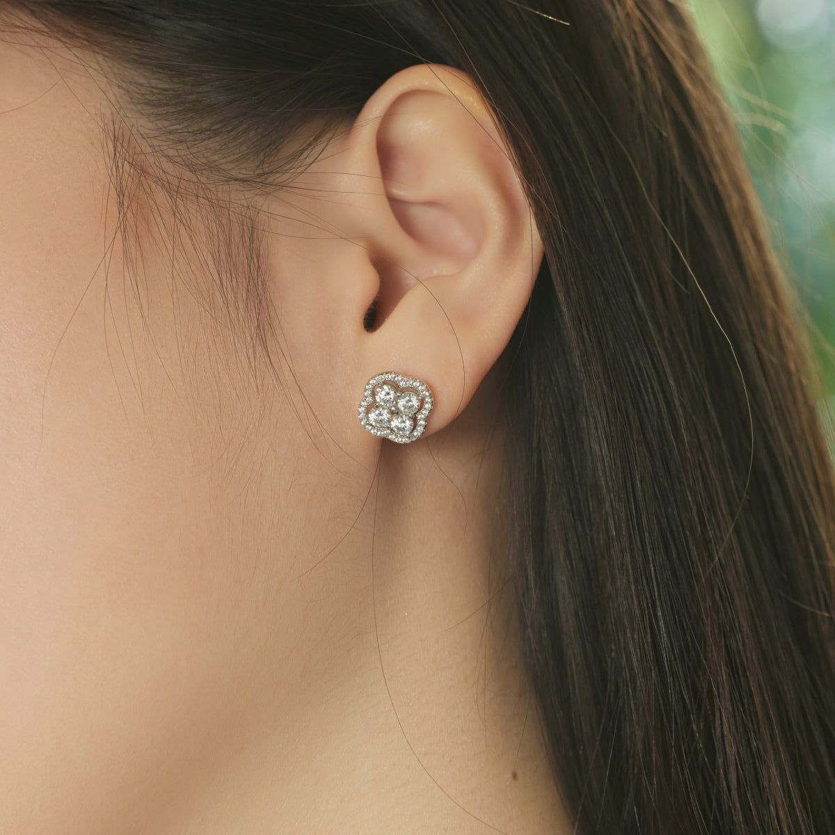 [Olivia JW]Four-Leaf Clover Exquisite Earrings