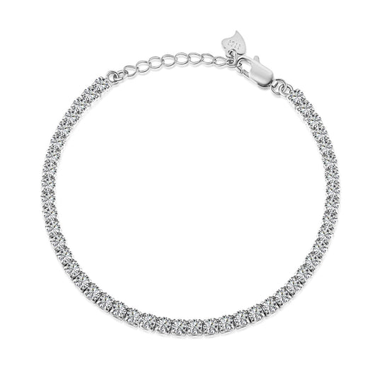[Olivia JW]Sparkling Round Cut Daily Bracelet