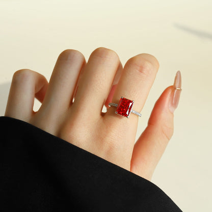 [Olivia JW]4.0 Carat Luxurious Engagement Ring