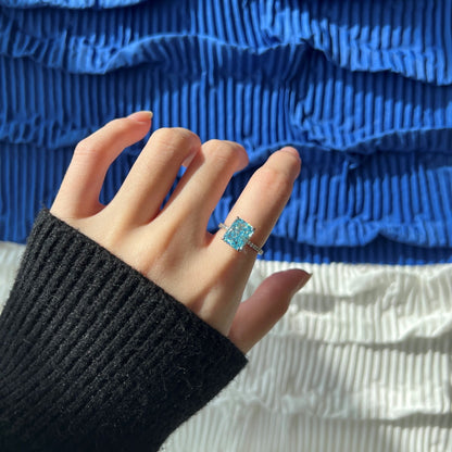 [Olivia JW]4.0 Carat Luxurious Engagement Ring