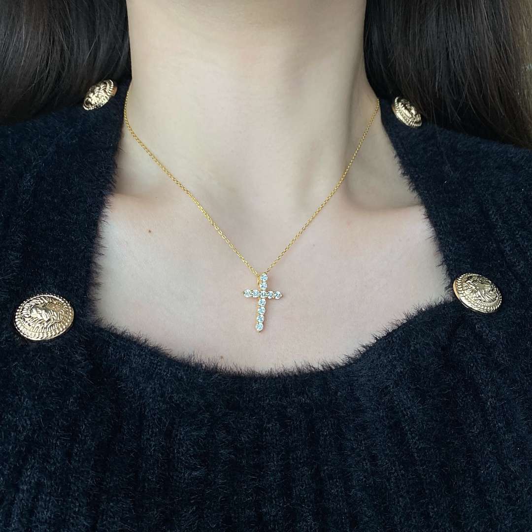 [Olivia JW]Unique Cross Shape Necklace