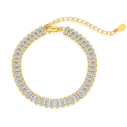 [Olivia JW]Exquisite Emerald Cut Daily Bracelet