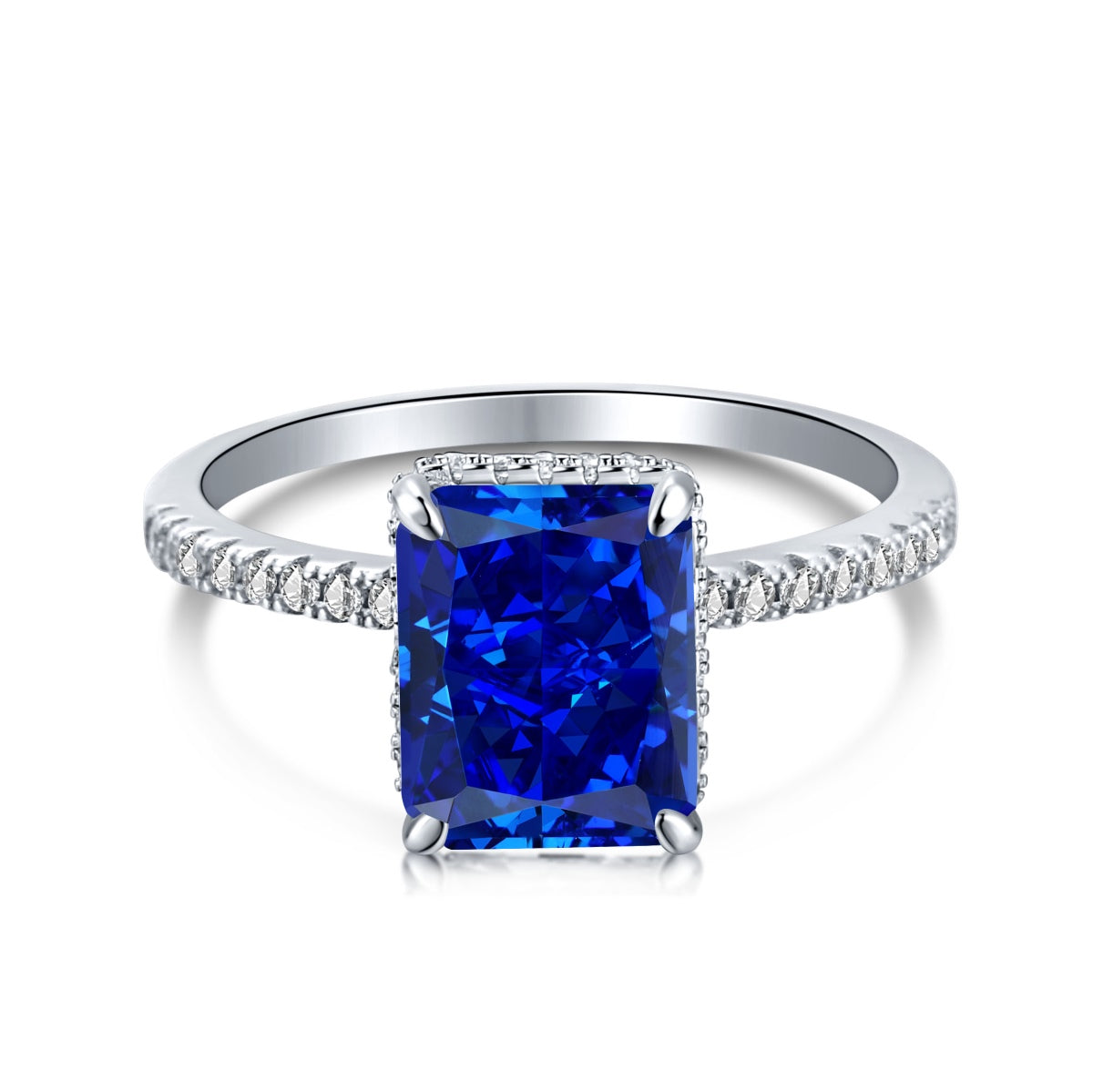 [Olivia JW]4.0 Carat Luxurious Engagement Ring