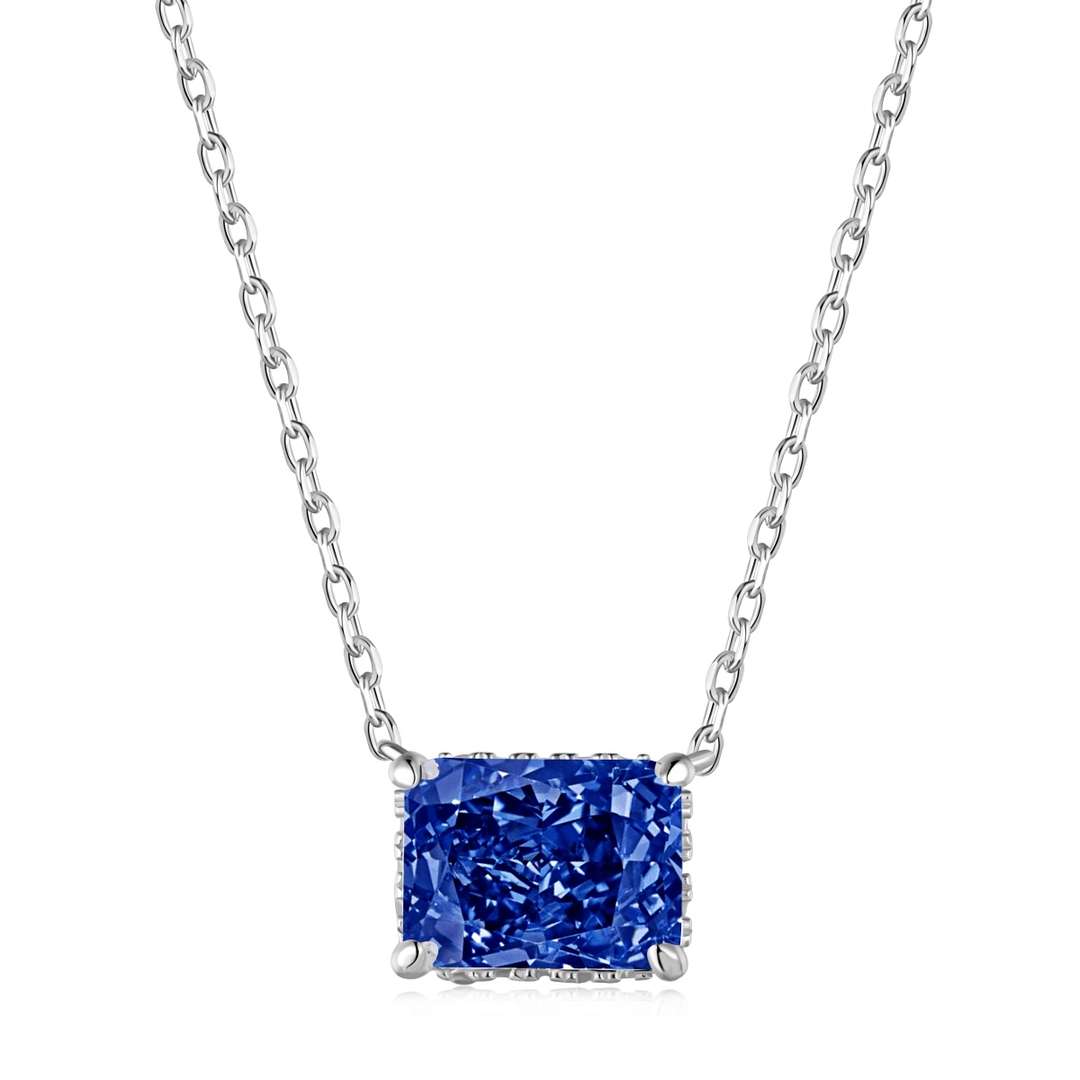 [Olivia JW]Luxurious Square Shape Colorful Necalack
