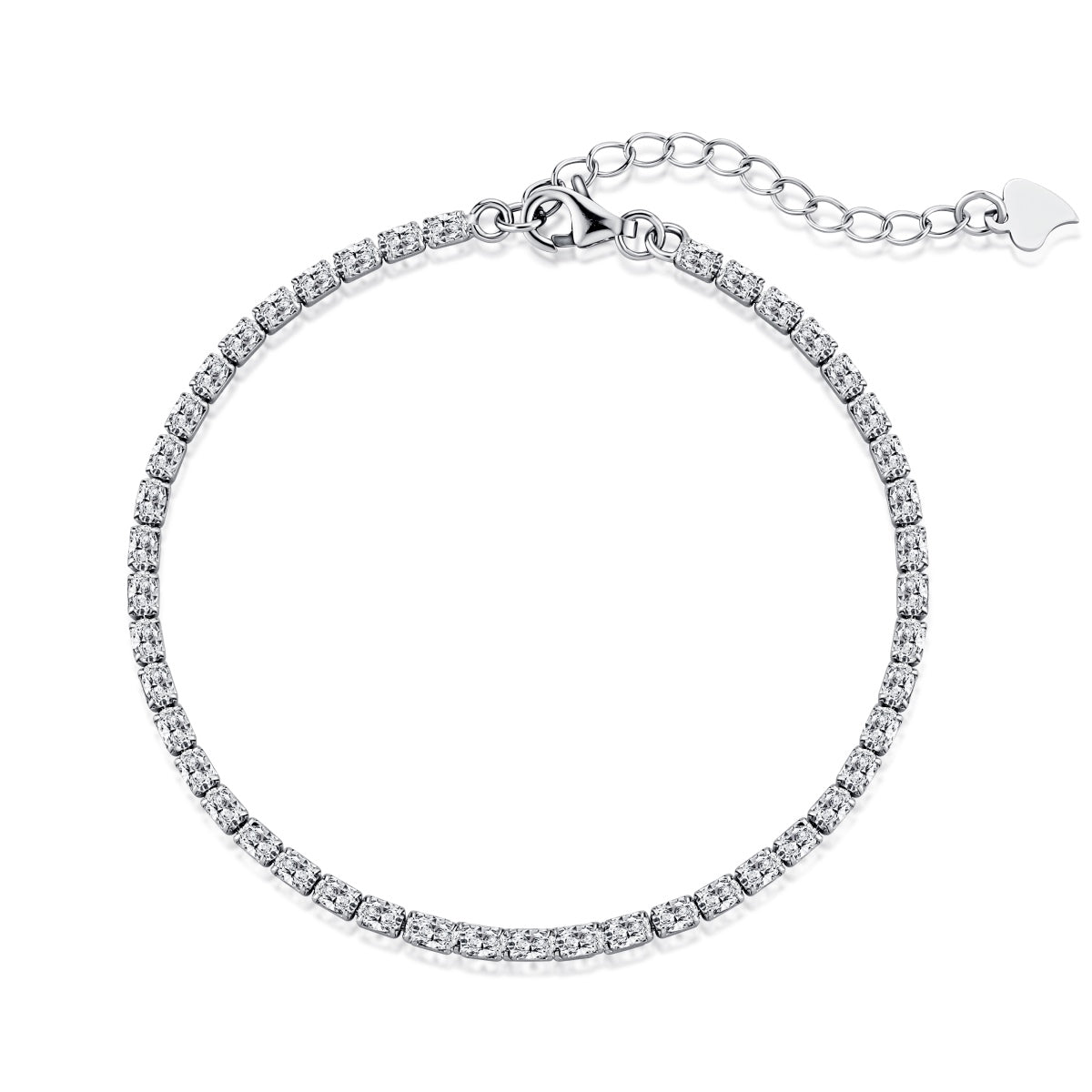 [Olivia JW]Elegant Emerald Cut Daily Bracelet