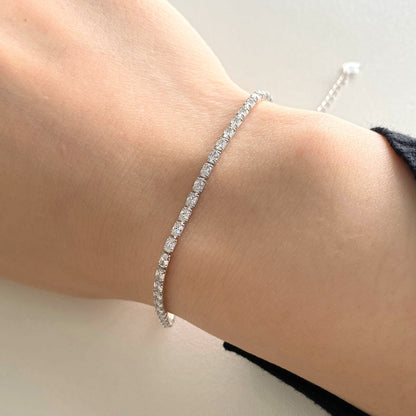 [Olivia JW]Elegant Emerald Cut Daily Bracelet