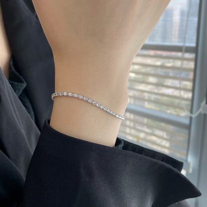 [Olivia JW]Elegant Emerald Cut Daily Bracelet