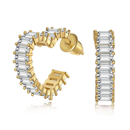 [Olivia JW]Radiant Heart Cutout Earrings
