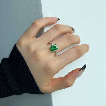 [Olivia JW]4.0 Carat Luxurious Engagement Ring